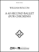 A 60-Second Ballet piano sheet music cover